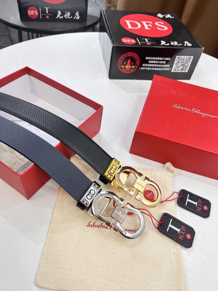 Streetwear Belt Ferragamo   321935 SIZE:3.5cm