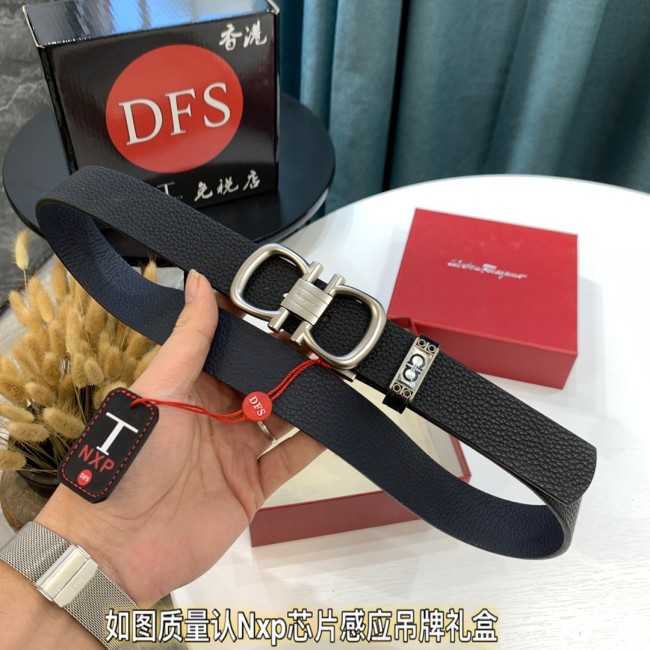 Streetwear Belt Ferragamo 321780 size:3.5cm