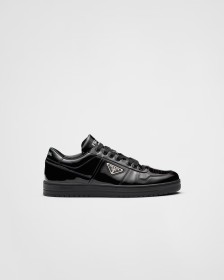 Prada Downtown patent leather sneakers Black