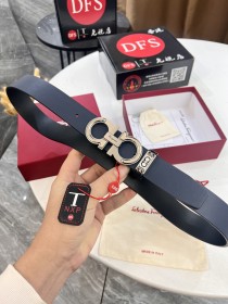 Streetwear Belt Ferragamo 321777 size:3.5cm