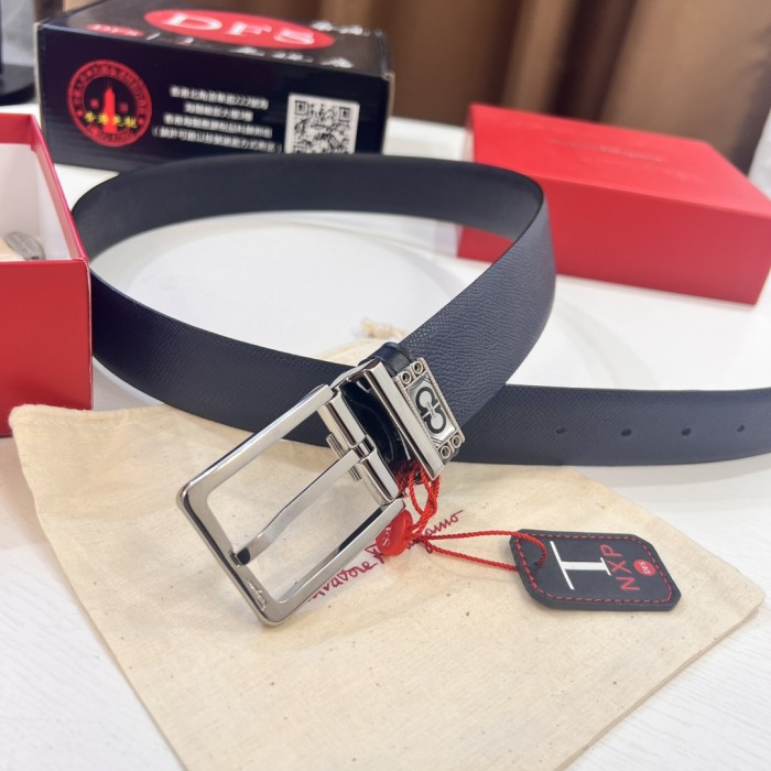 Streetwear Belt Ferragamo 321753 size:3.5cm