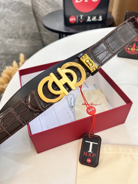 Streetwear Belt Ferragamo 321774 size:3.5cm