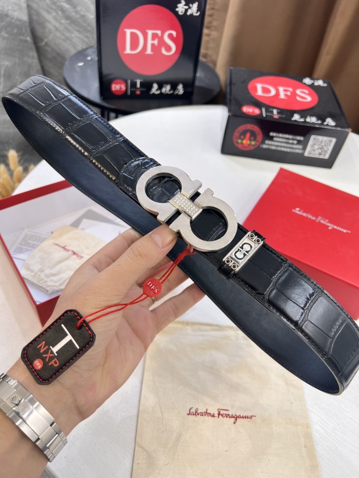 Streetwear Belt Ferragamo   321943 SIZE:3.5cm