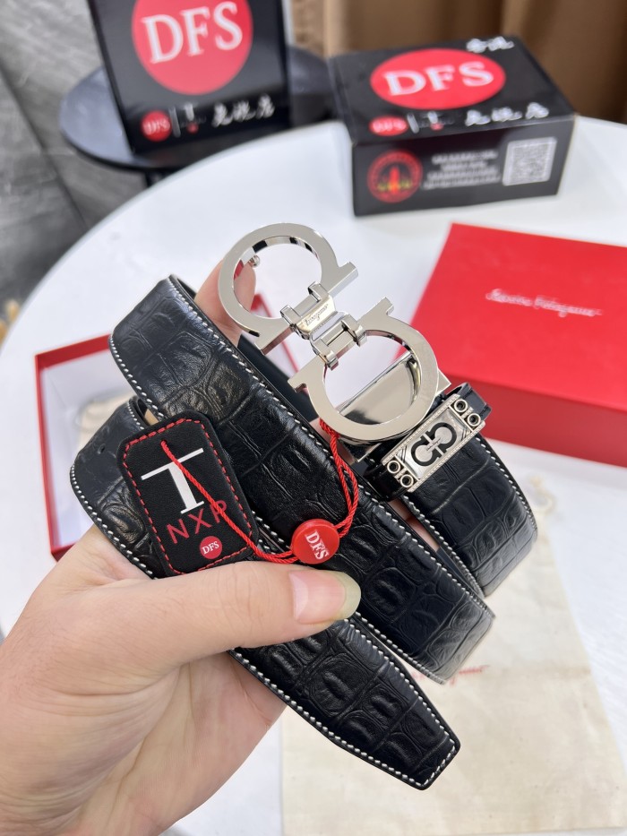 Streetwear Belt Ferragamo   321958 SIZE:3.5cm