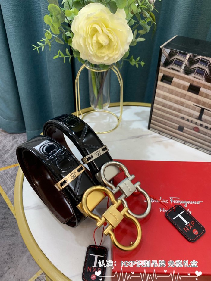 Streetwear Belt Ferragamo   319021 SIZE:3.5cm