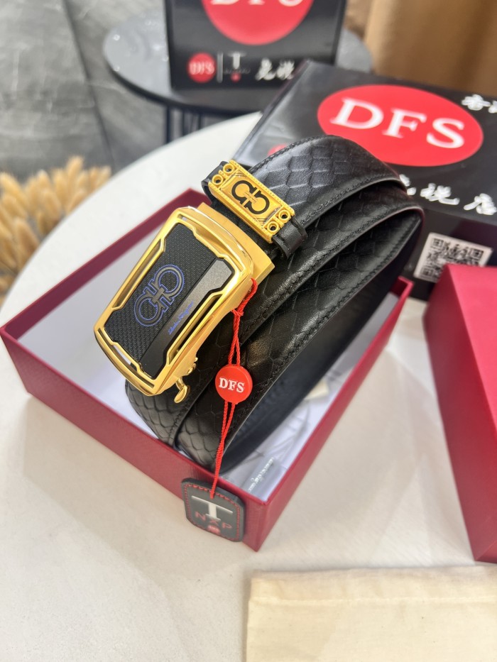 Streetwear Belt Ferragamo 321629  size:3.5cm