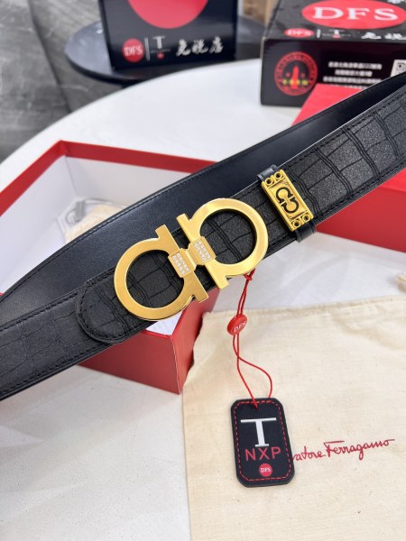 Streetwear Belt Ferragamo 321720 size:3.5cm