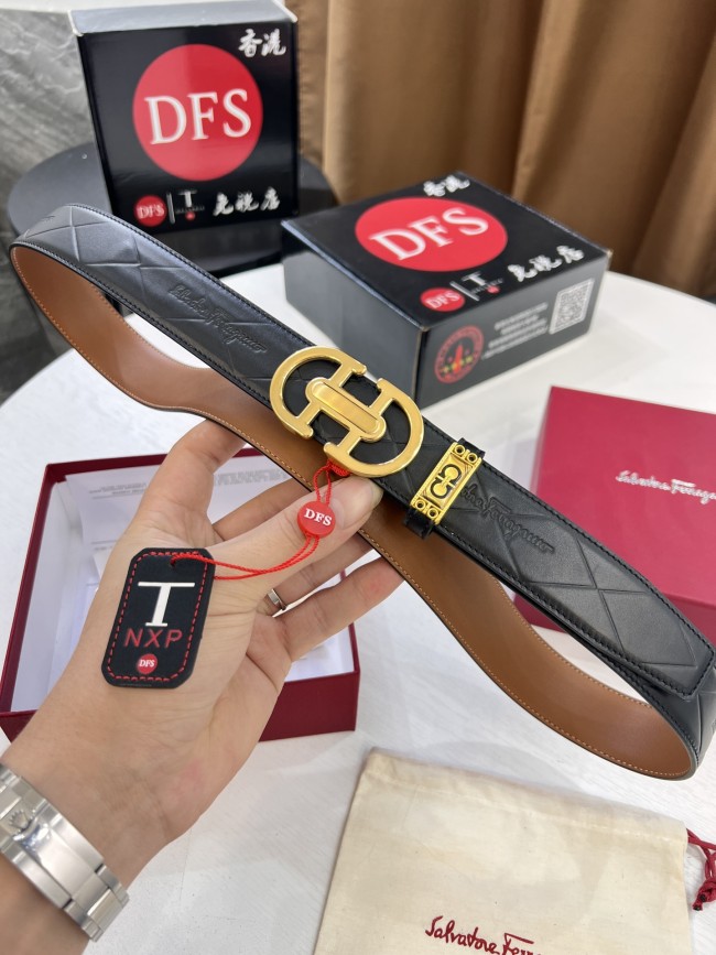 Streetwear Belt Ferragamo 321731 size:3.5cm