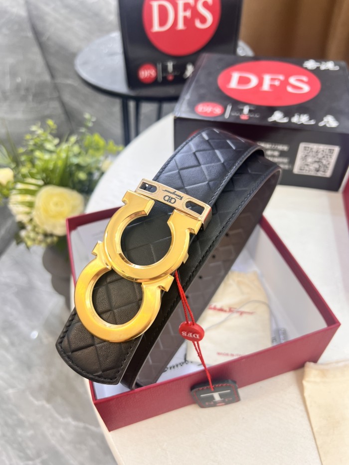 Streetwear Belt Ferragamo 321680 size:3.5cm