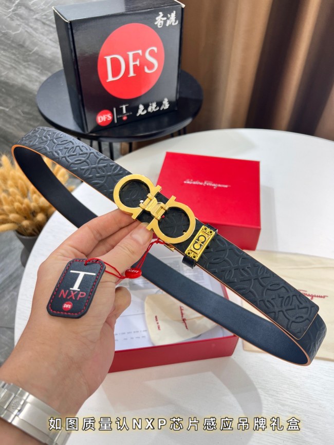 Streetwear Belt Ferragamo   321931 SIZE:3.5cm