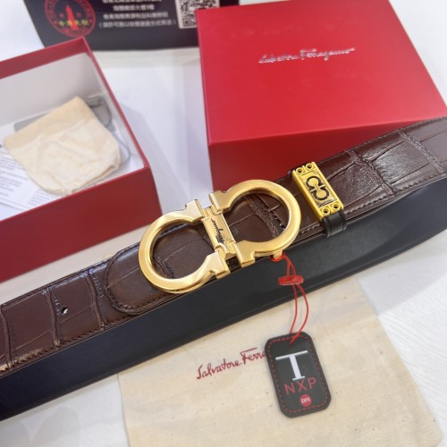 Streetwear Belt Ferragamo 321650 size:3.5cm