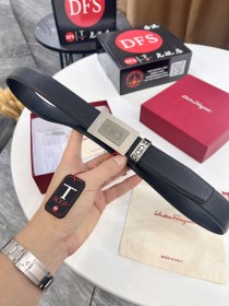 Streetwear Belt Ferragamo 321807 size:3.5cm