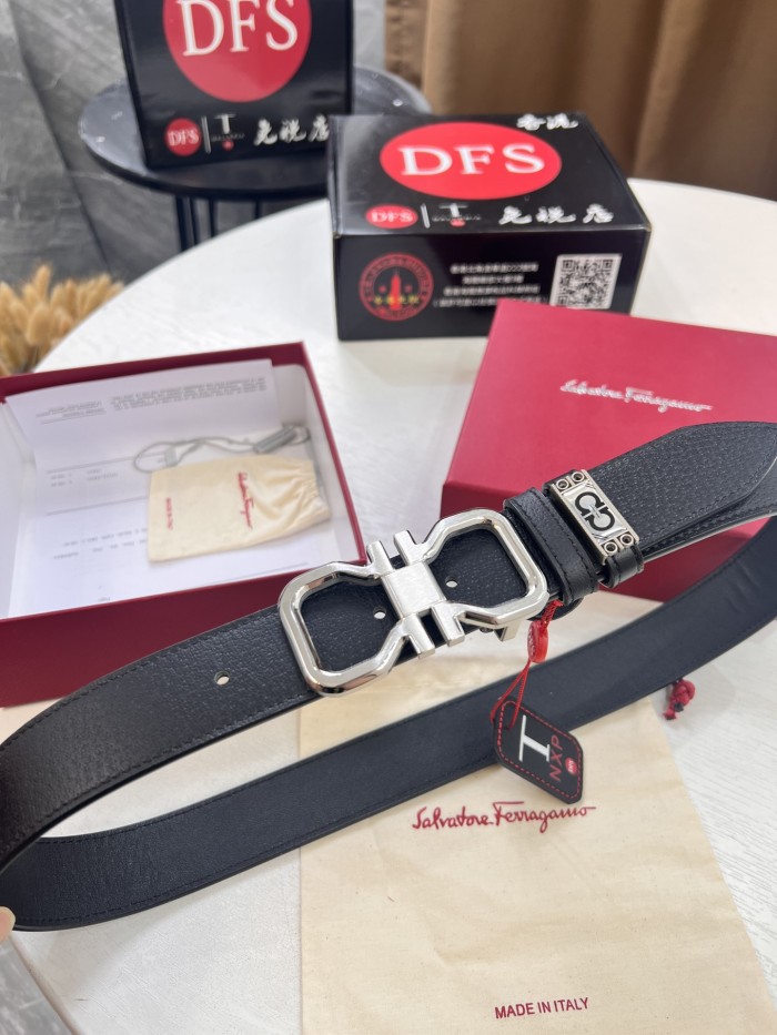 Streetwear Belt Ferragamo 321744 size:3.5cm