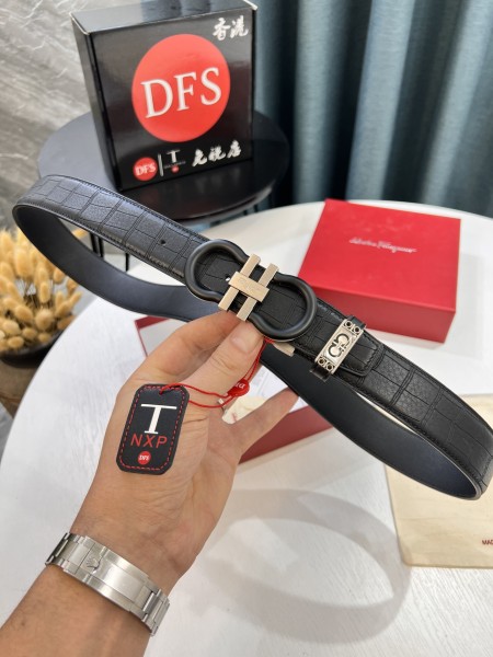 Streetwear Belt Ferragamo 321802 size:3.5cm