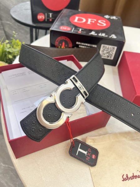 Streetwear Belt Ferragamo 321679 size:3.5cm