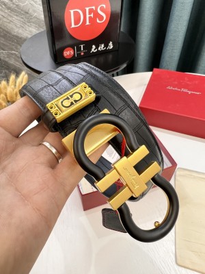 Streetwear Belt Ferragamo 321803 size:3.5cm