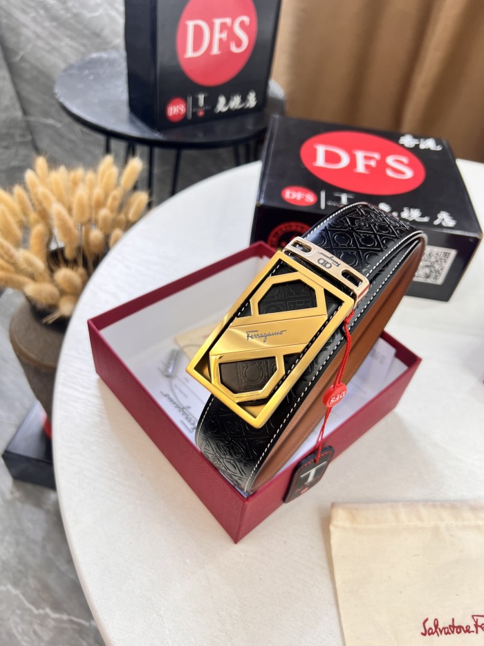 Streetwear Belt Ferragamo 321616  size:3.5cm