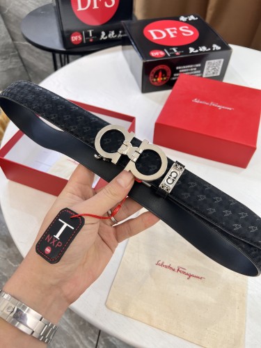 Streetwear Belt Ferragamo 321192 size:3.5cm