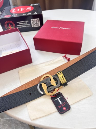 Streetwear Belt Ferragamo 321473 size:3.5cm