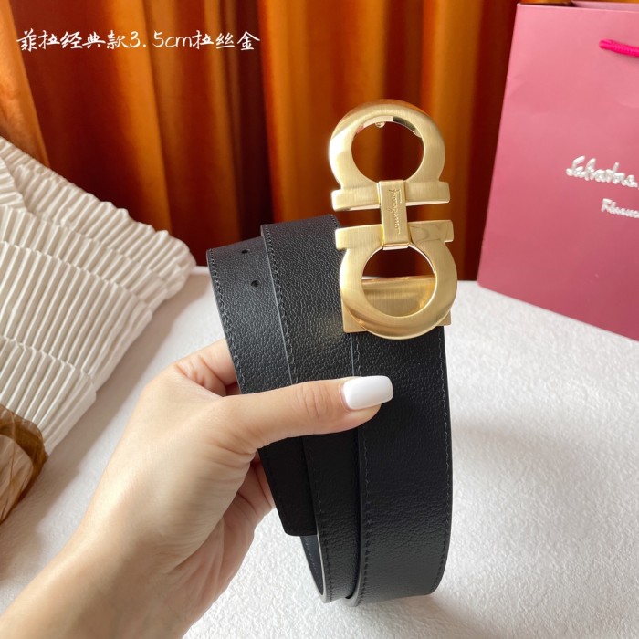 Streetwear Belt Ferragamo 321446 size:3.5cm