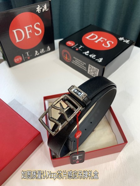 Streetwear Belt Ferragamo 321622 size:3.5cm