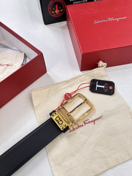 Streetwear Belt Ferragamo 321385 size:3.5cm