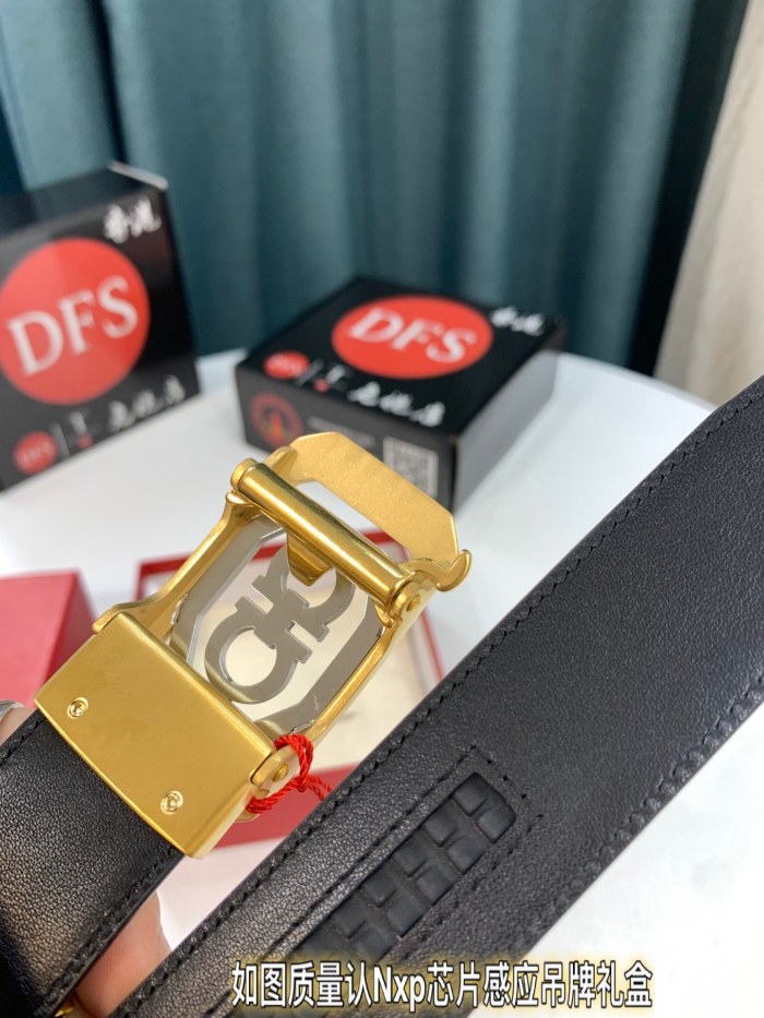 Streetwear Belt Ferragamo 321302 size:3.5cm