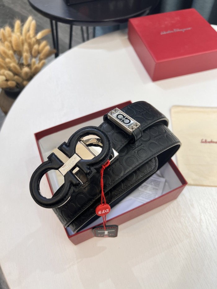 Streetwear Belt Ferragamo 321178 size:3.5cm