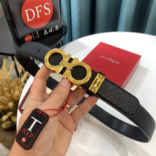 Streetwear Belt Ferragamo 321197 size:3.5cm