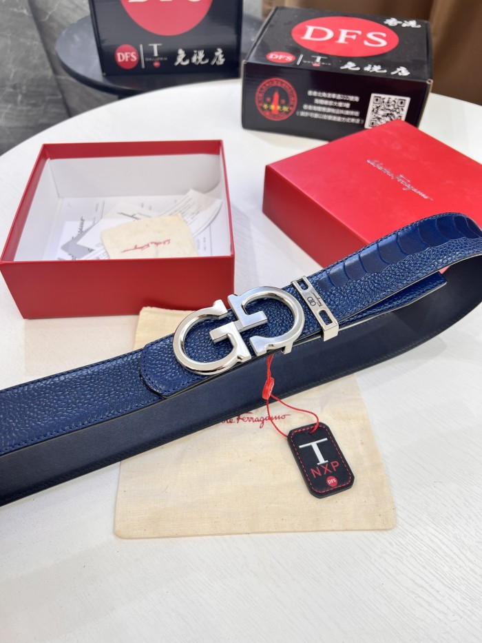 Streetwear Belt Ferragamo 321557 size:3.5cm
