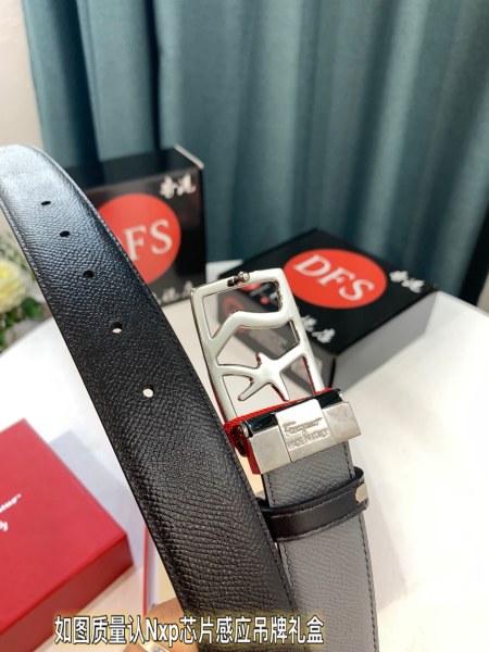 Streetwear Belt Ferragamo 321622 size:3.5cm