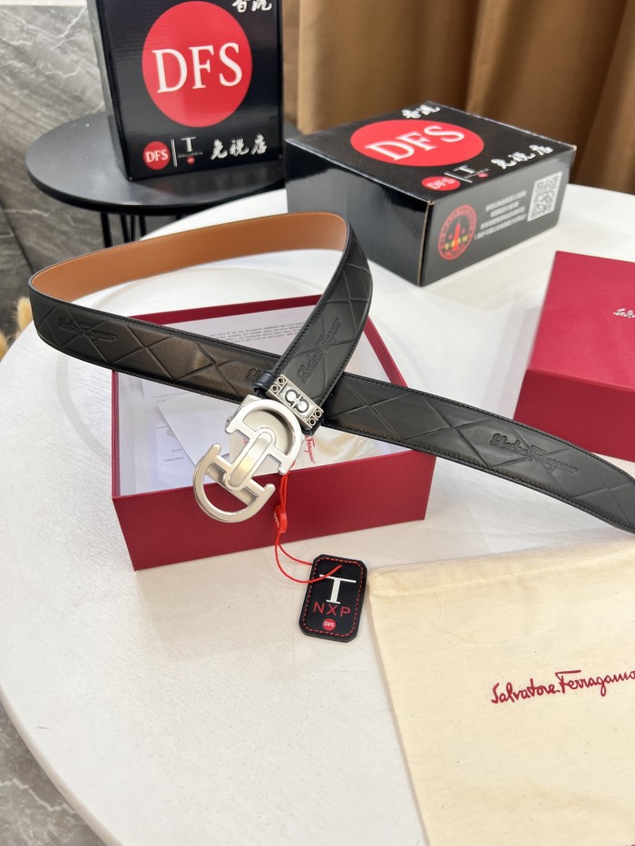 Streetwear Belt Ferragamo 321416 size:3.5cm