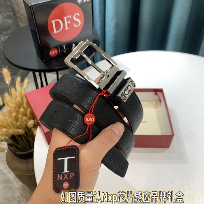 Streetwear Belt Ferragamo 321349 size:3.5cm