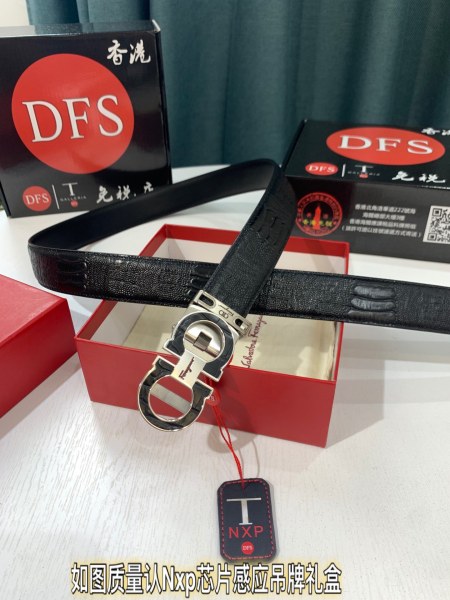 Streetwear Belt Ferragamo 321352 size:3.5cm