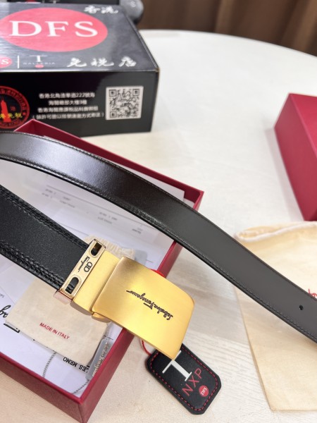 Streetwear Belt Ferragamo 321585 size:3.5cm