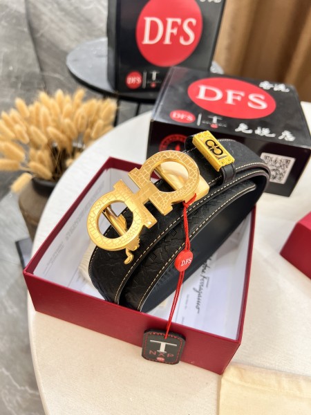 Streetwear Belt Ferragamo 321543 size:3.5cm