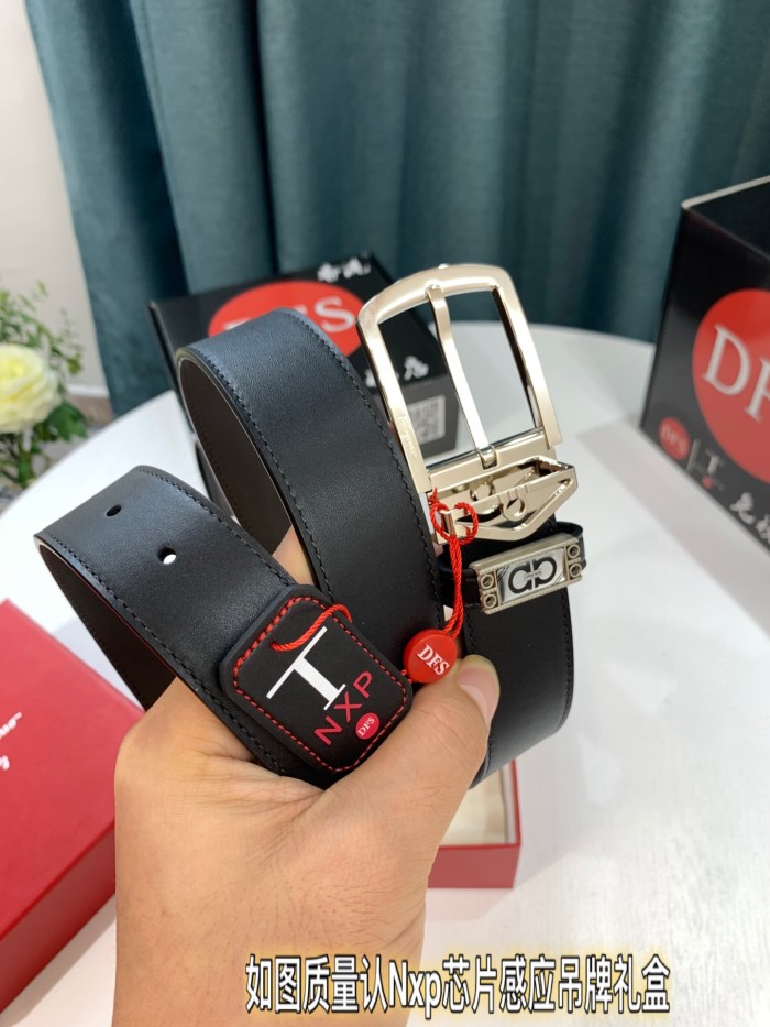 Streetwear Belt Ferragamo 321390 size:3.5cm