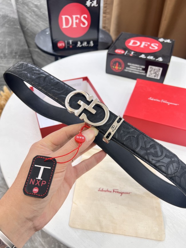 Streetwear Belt Ferragamo 321214 size:3.5cm