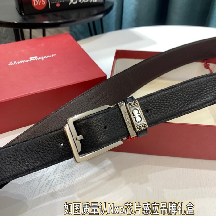 Streetwear Belt Ferragamo 321349 size:3.5cm
