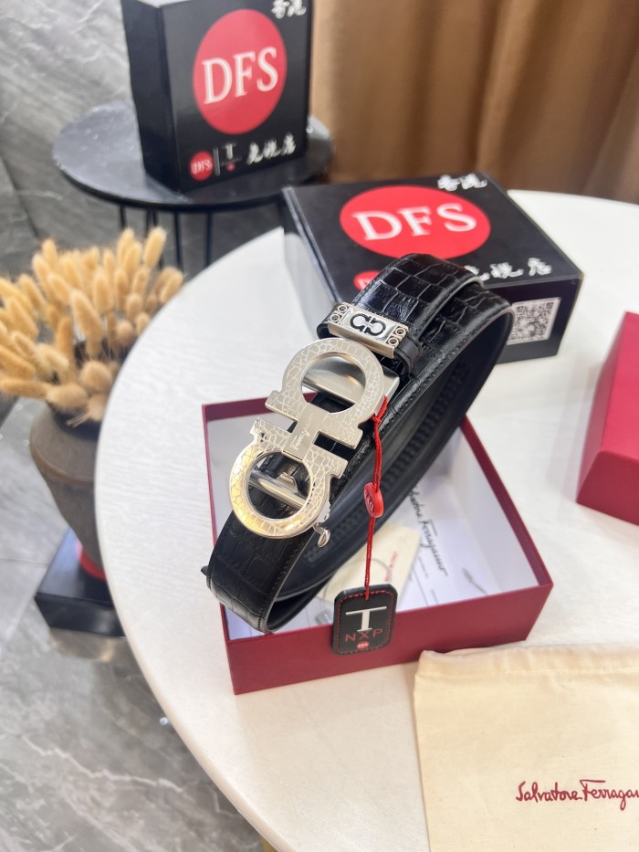 Streetwear Belt Ferragamo 321515 size:3.5cm