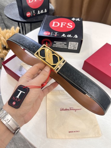 Streetwear Belt Ferragamo 321498 size:3.5cm