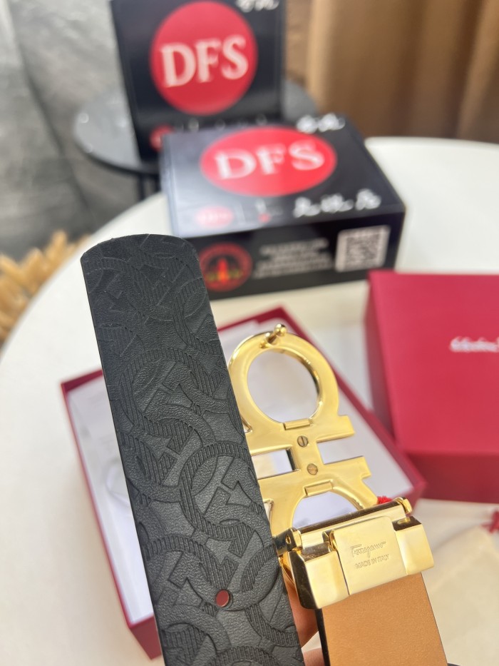 Streetwear Belt Ferragamo 321394 size:3.5cm