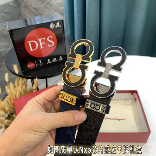 Streetwear Belt Ferragamo 321310 size:3.5cm