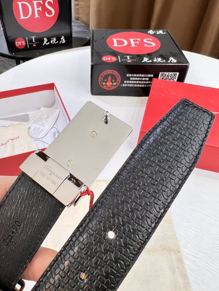 Streetwear Belt Ferragamo 321251 size:3.5cm