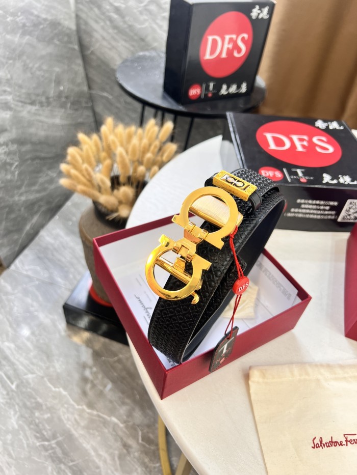 Streetwear Belt Ferragamo 321504 size:3.5cm