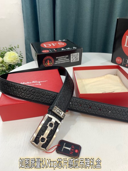 Streetwear Belt Ferragamo 321175 size:3.5cm