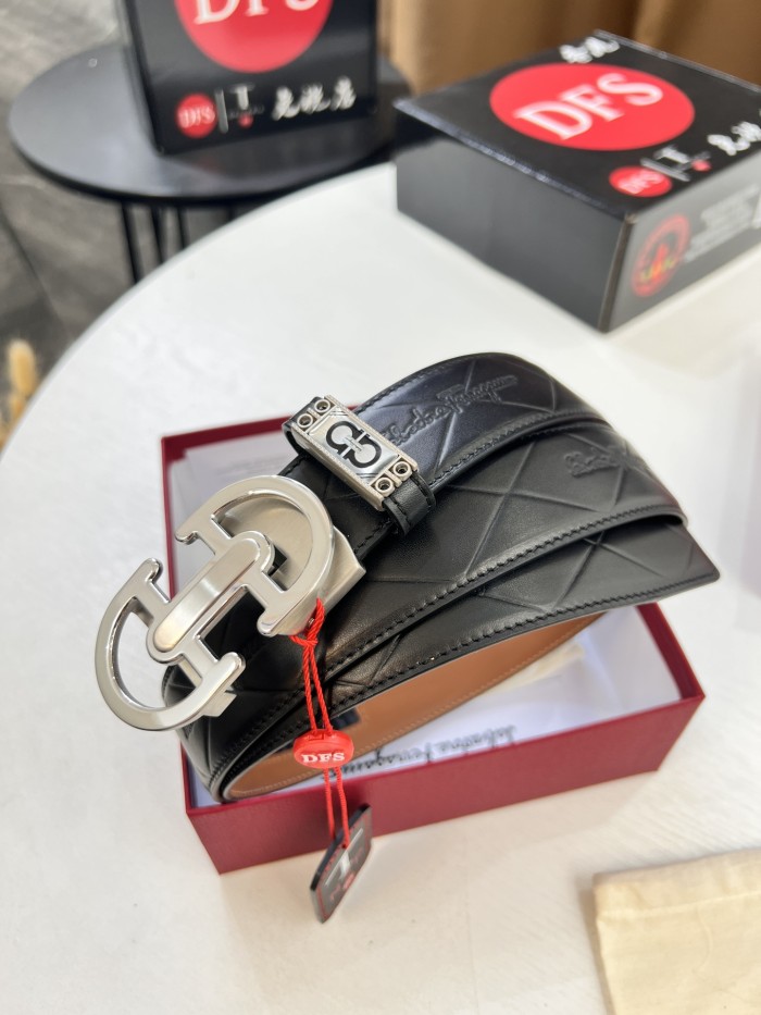 Streetwear Belt Ferragamo 321416 size:3.5cm