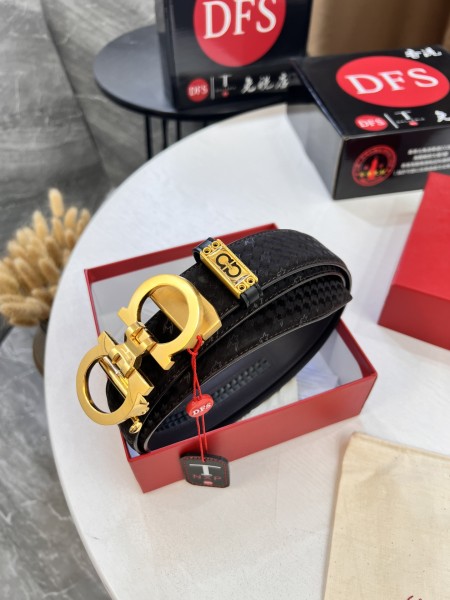 Streetwear Belt Ferragamo 321191 size:3.5cm