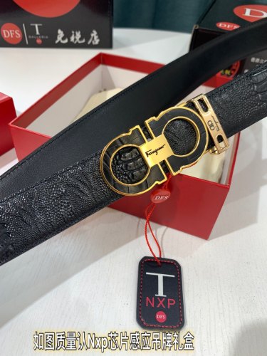 Streetwear Belt Ferragamo 321353 size:3.5cm