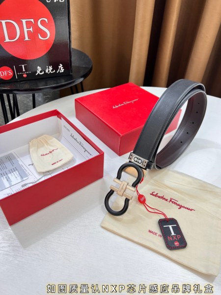 Streetwear Belt Ferragamo 321402 size:3.5cm